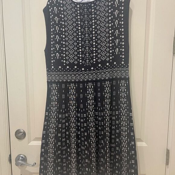41 Hawthorn Reversible Sleeveless Dress – Geometric Print (Size xxL, NWOT) - Picture 4 of 9
